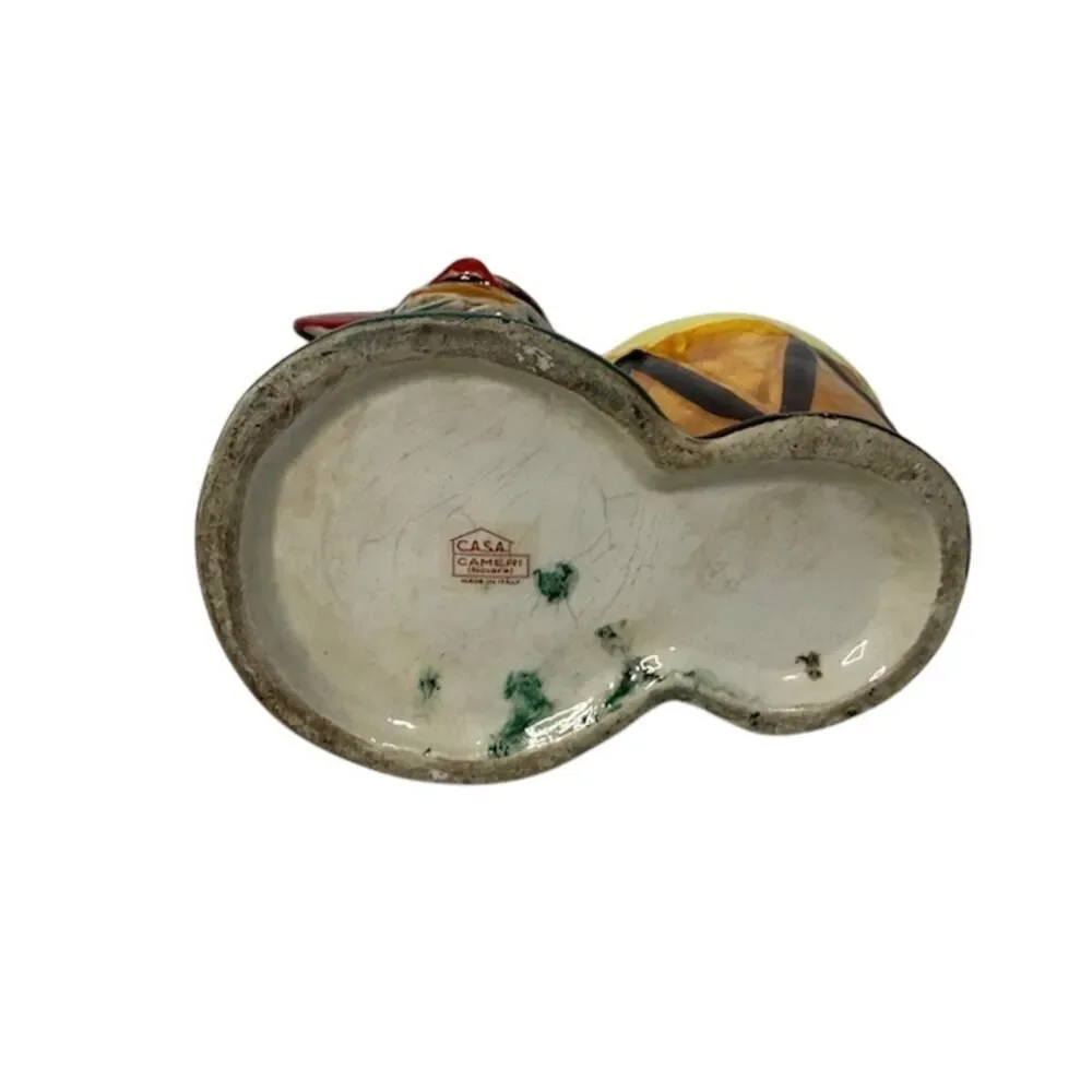 Casa Cameri Novara Decanters/ Hand Painted / Made in Italy